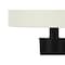 Monarch Specialties Lighting, Set Of 2, 24 in.H, Table Lamp, Usb, Black Metal, Ivory / Cream Shade I 9643 - alternate 4